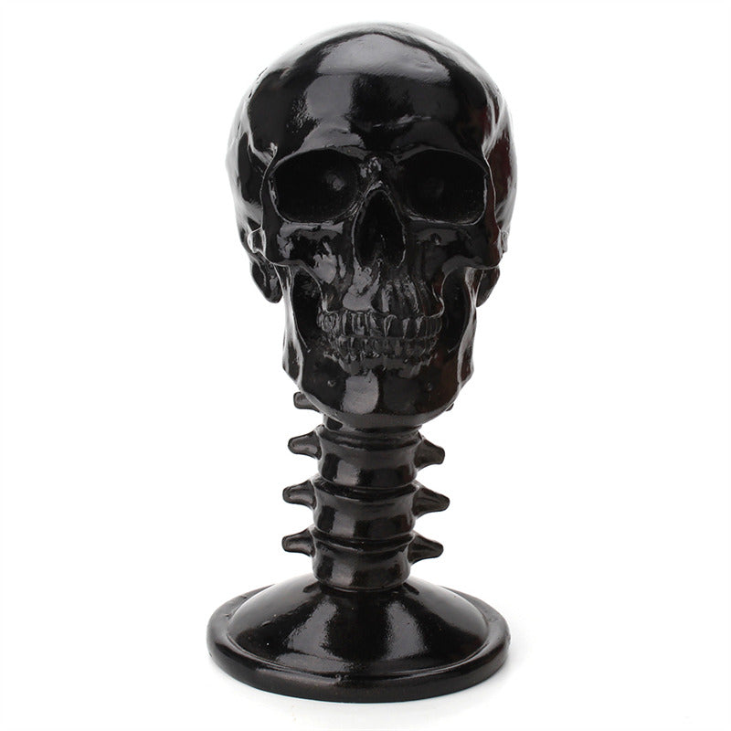 Punk style skull Halloween decoration, unique glasses holder,small ornaments