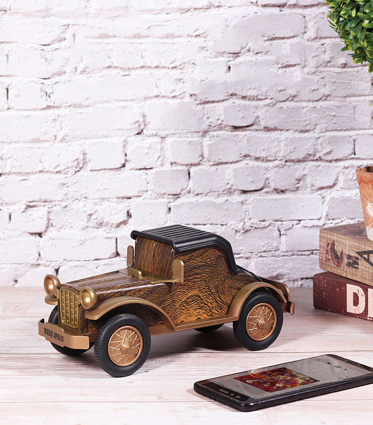 Vintage Classic Car Bluetooth Speaker - Retro Desktop Decor