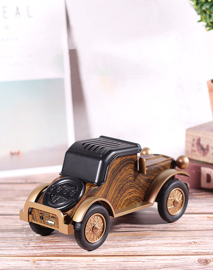 Vintage Classic Car Bluetooth Speaker - Retro Desktop Decor