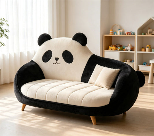 Animal-Shaped Plush Sofas: Sink Into a Panda, Fox, Bear, or Whale