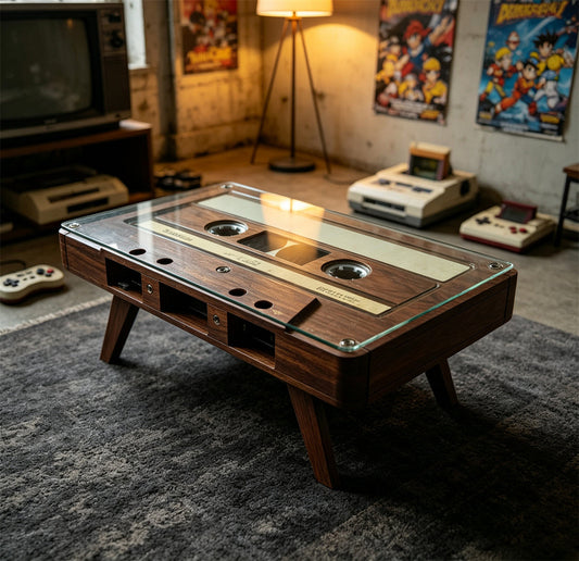 Retro Music Coffee Tables: Turn Your Living Room Into a Vinyl-Era Dream