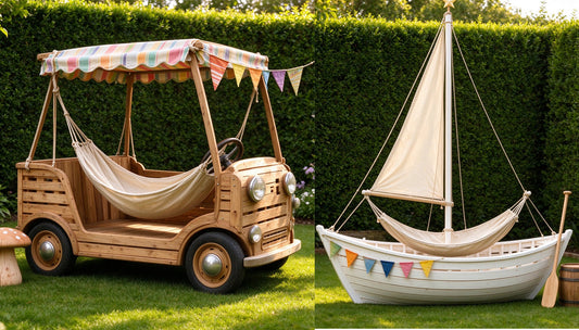 Whimsical outdoor retreats: turn your backyard into a playful paradise with these unique seating nooks