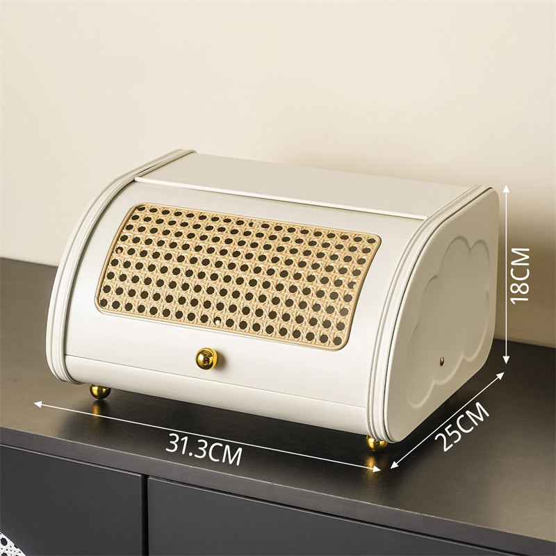 Retro Toaster-Shaped Storage Box,  Desktop Organizer for Small Sundries