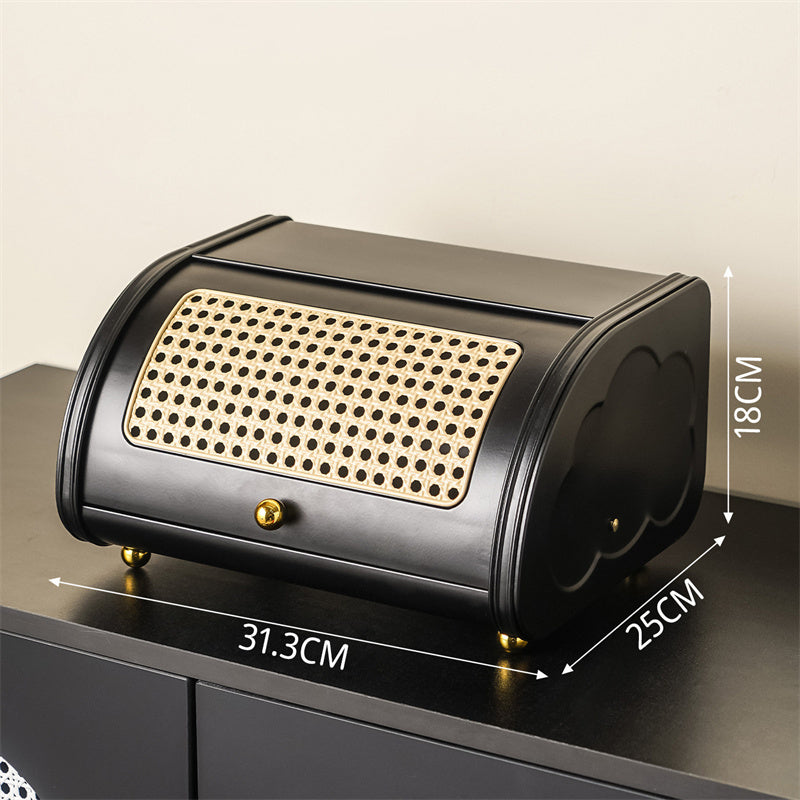 Retro Toaster-Shaped Storage Box,  Desktop Organizer for Small Sundries