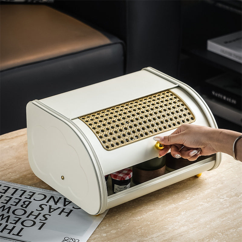 Retro Toaster-Shaped Storage Box,  Desktop Organizer for Small Sundries