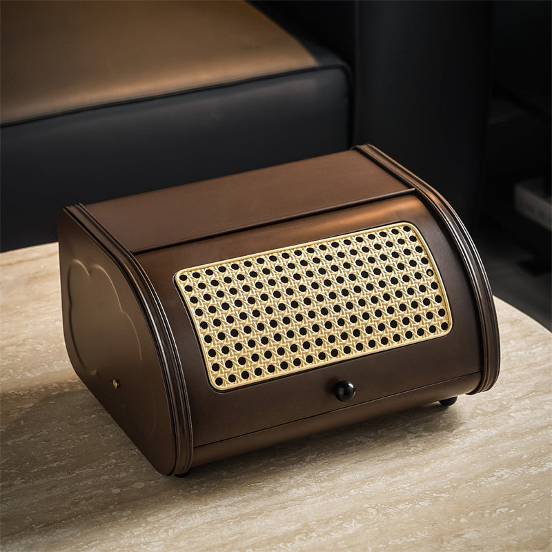 Retro Toaster-Shaped Storage Box,  Desktop Organizer for Small Sundries