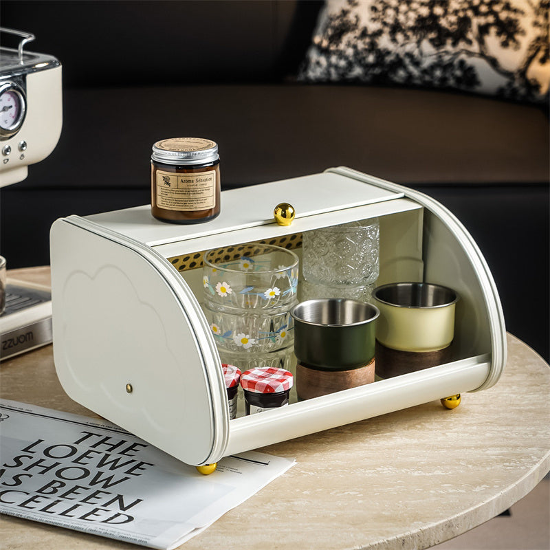 Retro Toaster-Shaped Storage Box,  Desktop Organizer for Small Sundries