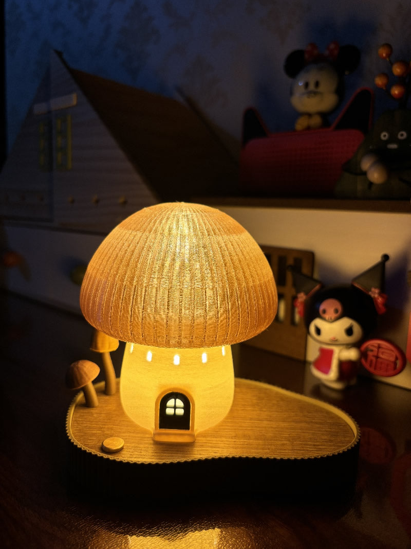 Beautiful Mushroom Night Light, Bedside Lamp, Christmas Gift