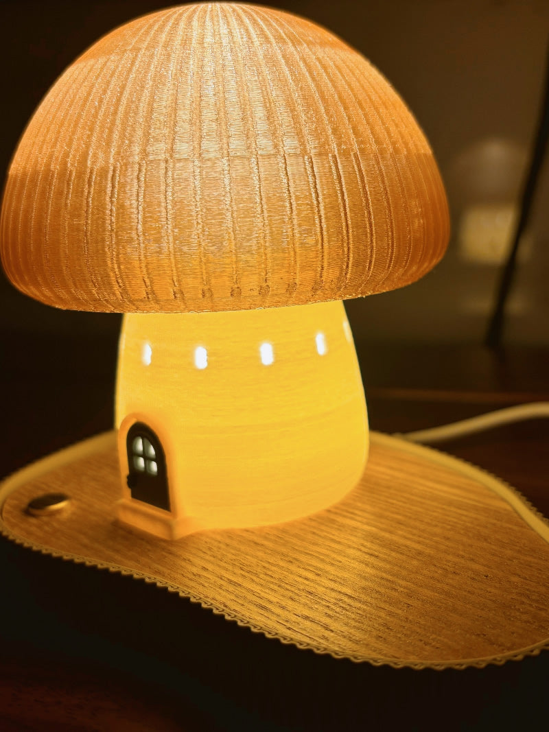 Beautiful Mushroom Night Light, Bedside Lamp, Christmas Gift