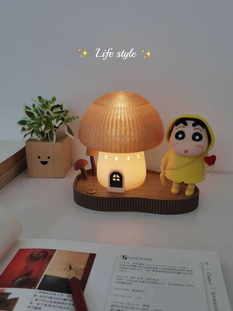 Beautiful Mushroom Night Light, Bedside Lamp, Christmas Gift