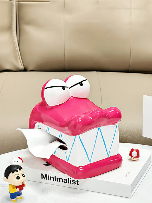 Big Mouth Alligator Ceramic Tissue Box – Fun & Quirky Desk Decor