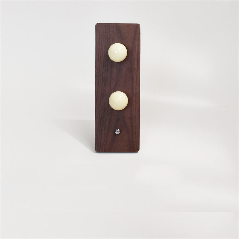 Black Walnut Wood Sunglasses Stand - Eyeglasses Store Display Rack