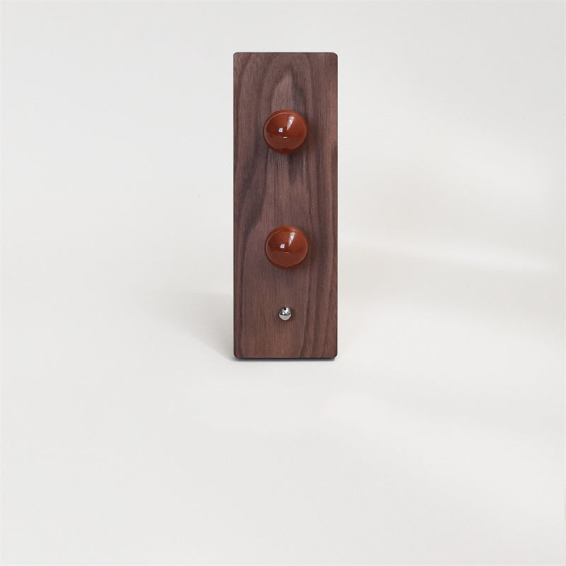 Black Walnut Wood Sunglasses Stand - Eyeglasses Store Display Rack