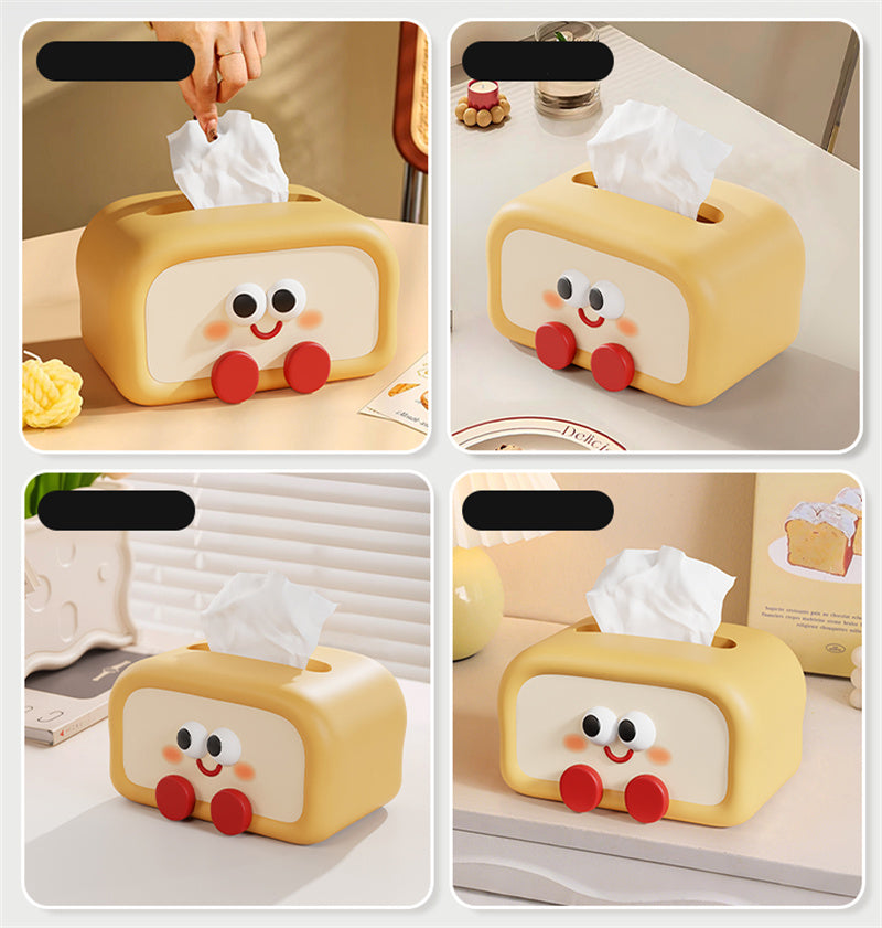 Cartoon Bread Tissue Box, Cute Home Decor Tissue Holder