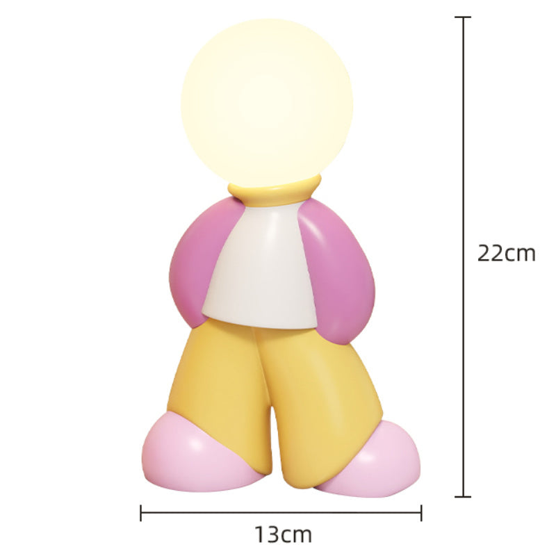 Cartoon Character - Shaped Table Lamp, Creative Decorative Night Light