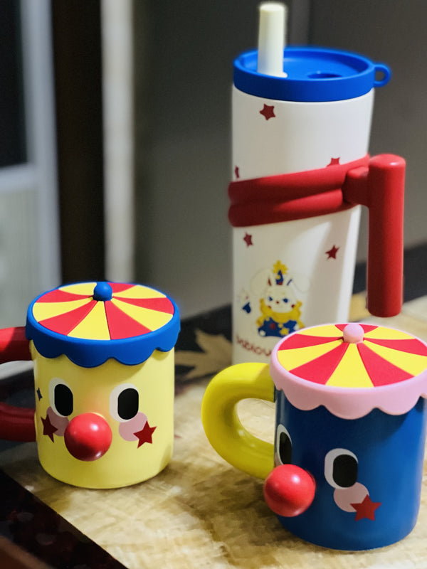 Cartoon Clown Mug - Fun and Whimsical Coffee Cup for Kids and Adults ...