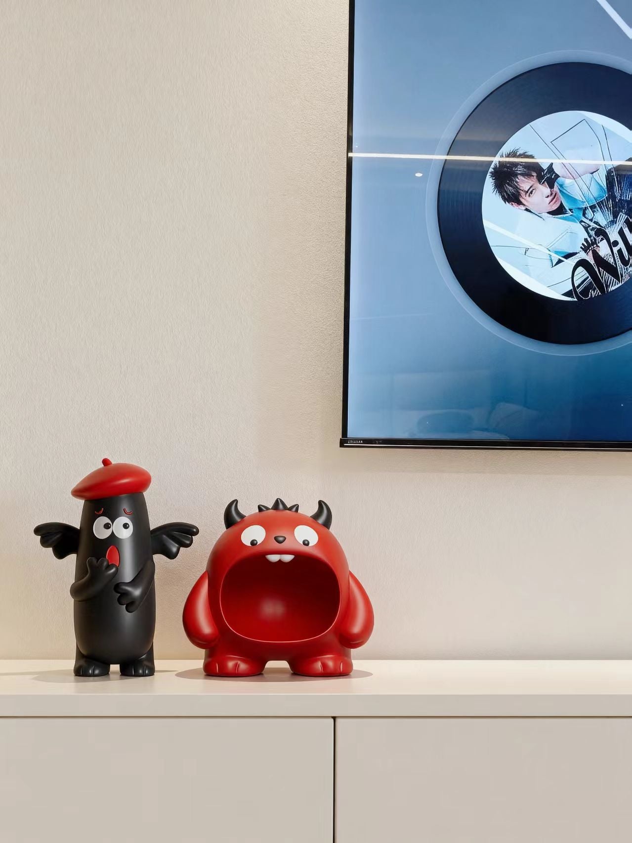 Cartoon Monster Storage Decor, Organizer and Desktop Ornaments Vase