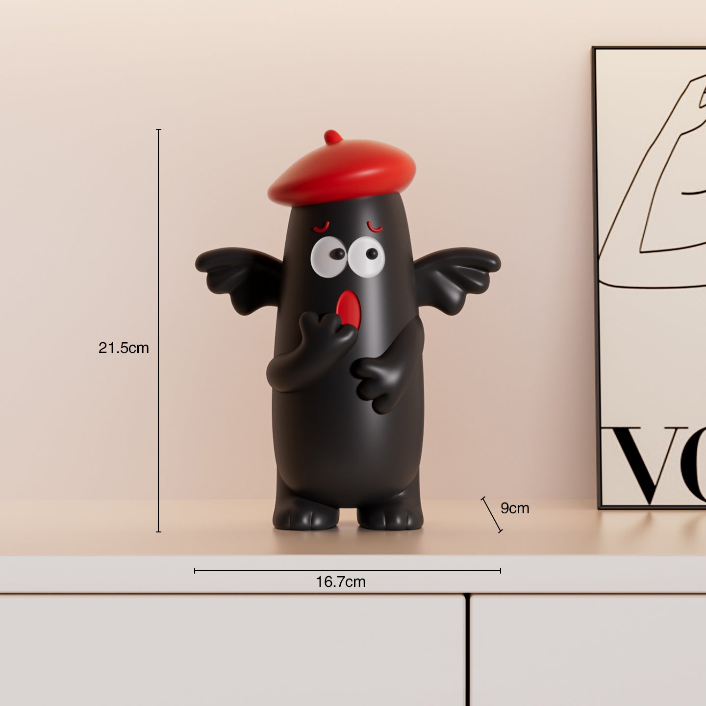 Cartoon Monster Storage Decor, Organizer and Desktop Ornaments Vase