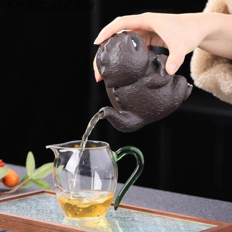 Creative Godzilla-Shaped Zisha Teapot - Fun Coffee Pot&Teapot