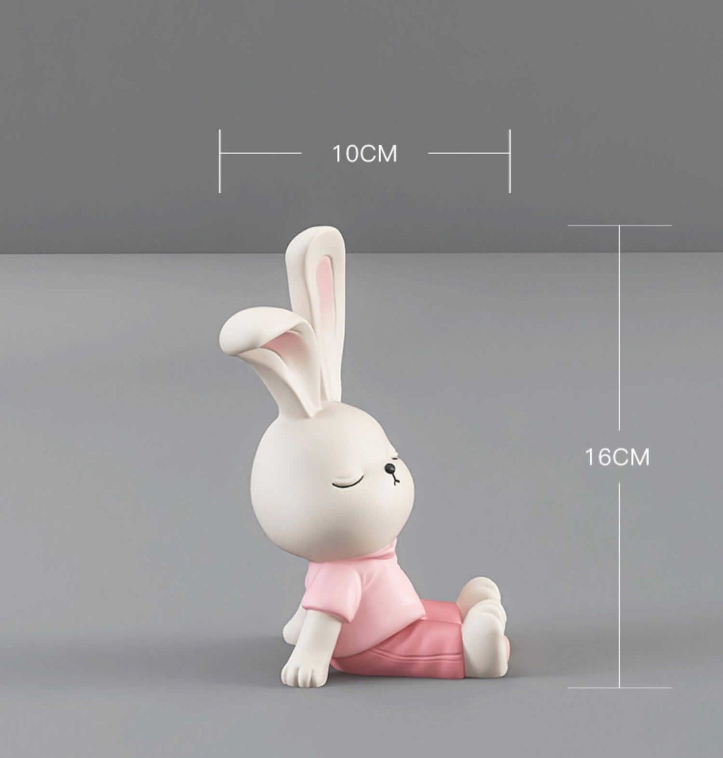 Cute Bunny Phone Stand ,Rabbit Desk Holder for Smartphones, Home Office Decor Gift