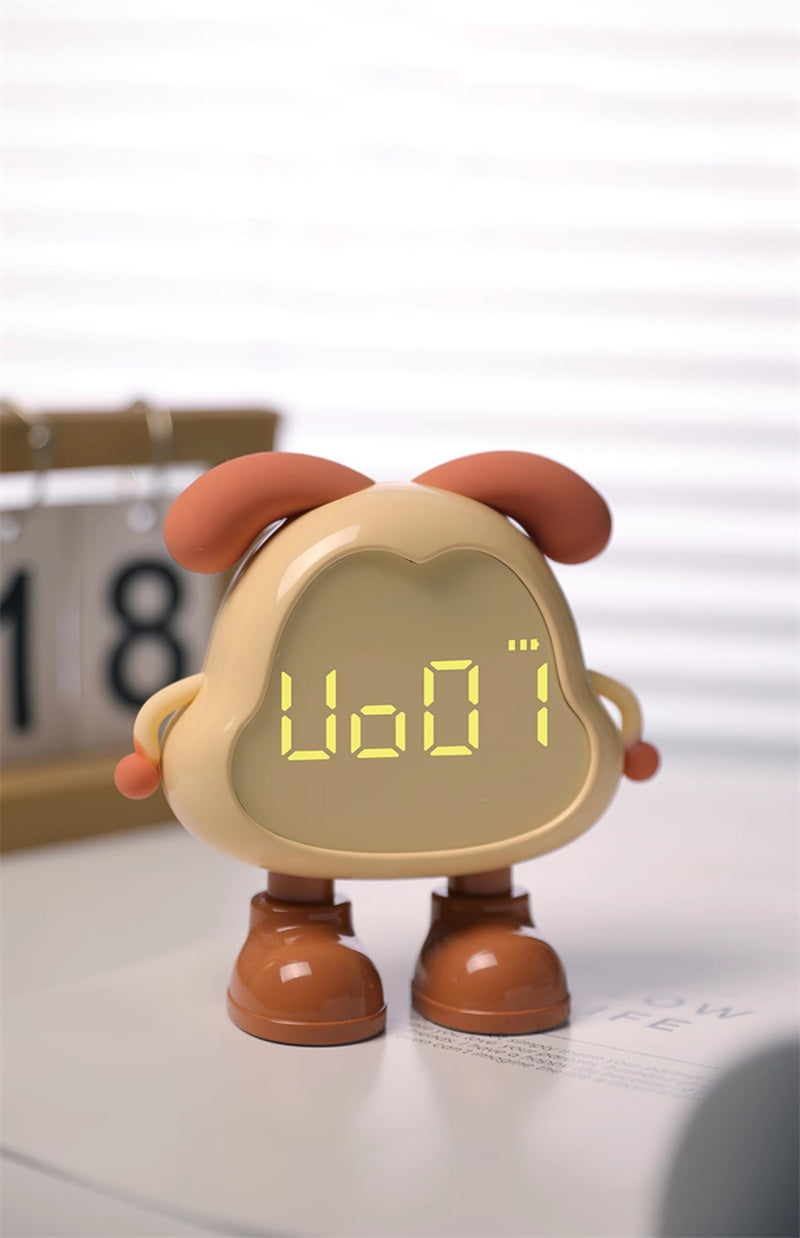 Cute Cartoon Doll Alarm Clock, Children'S Room Decoration&Gift