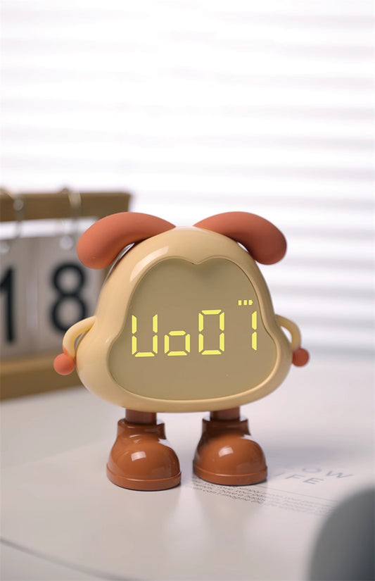 Cute Cartoon Doll Alarm Clock, Children'S Room Decoration&Gift