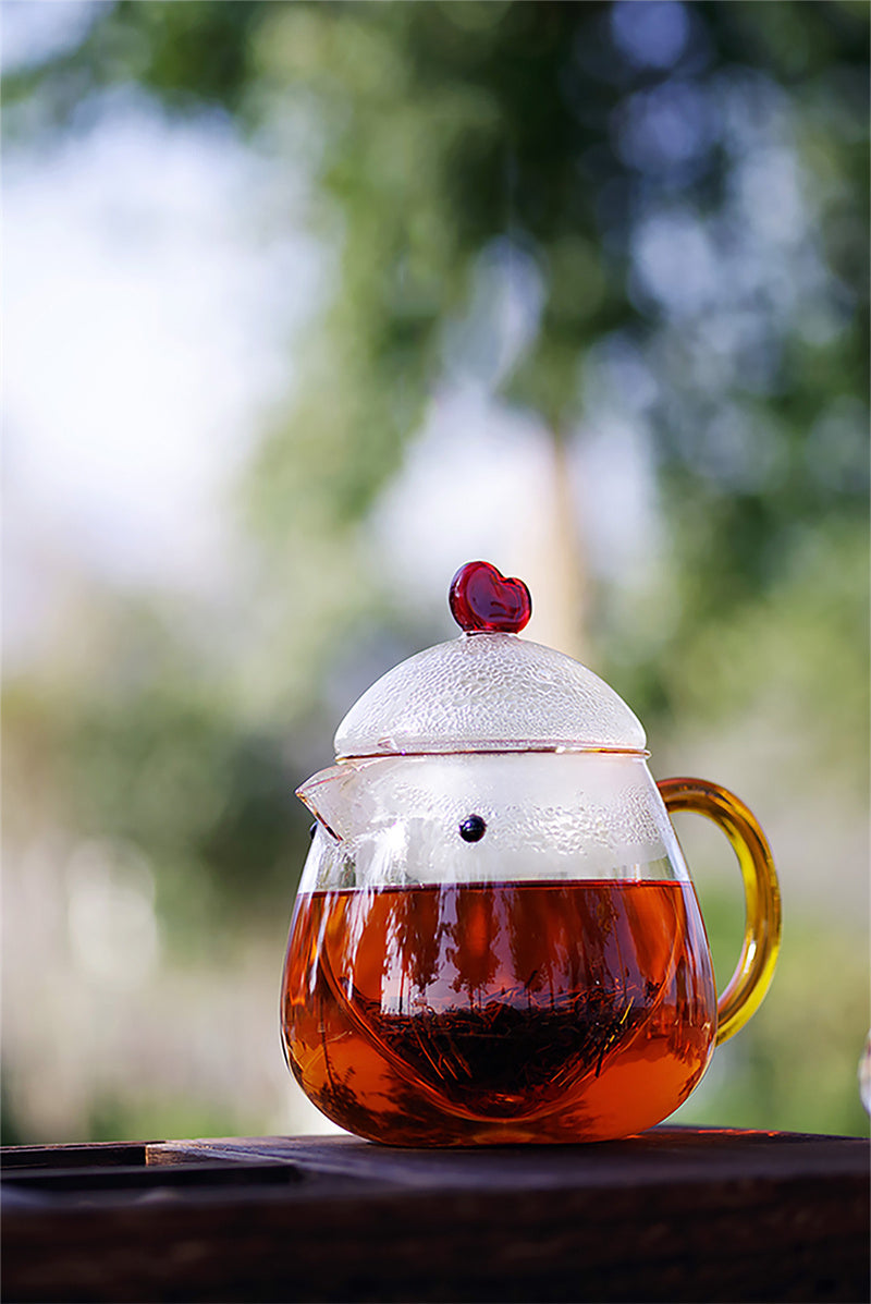 Cute Chick-Shaped Glass Teapot & Coffee Pot - Heat-Resistant Borosilicate Glass Maker