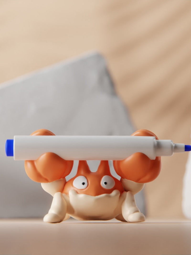 Cute Crab-Shaped Pen Holder - Fun Desk Organizer for Office & Home