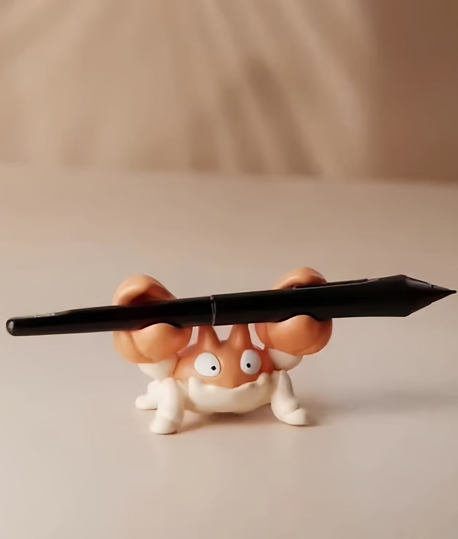 Cute Crab-Shaped Pen Holder - Fun Desk Organizer for Office & Home