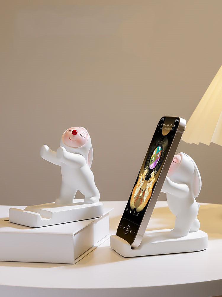 Phone Y Rabbit Cute Rabbit Phone Holder: Stylish and Practical Stand for Your Device ...