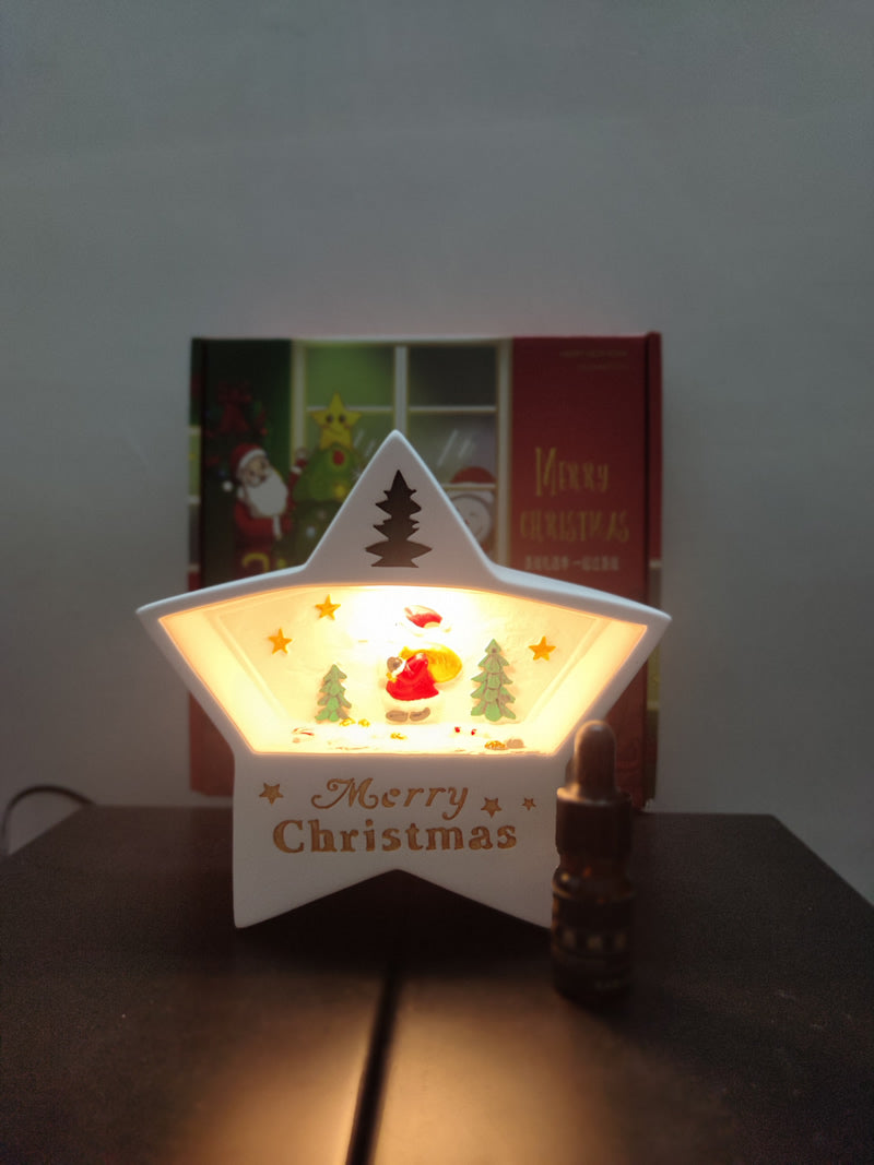 Cute Star Shape Christmas Theme Night Light
