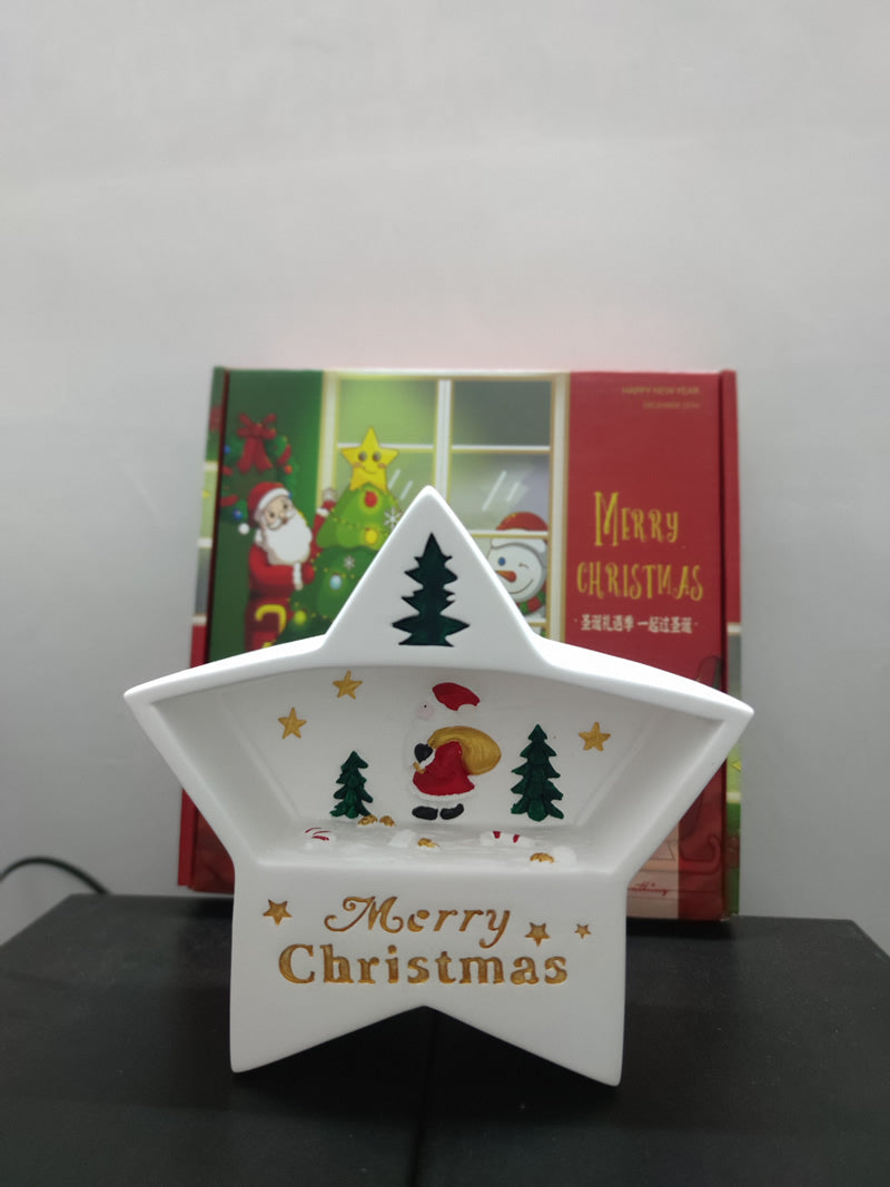 Cute Star Shape Christmas Theme Night Light