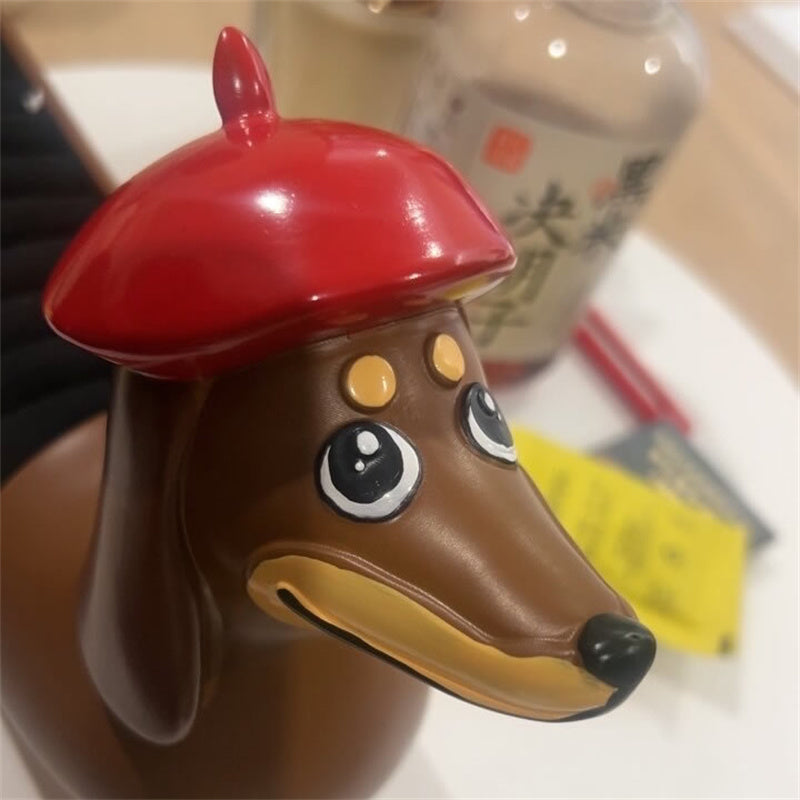 Dachshund Dog-Shaped Jewelry Box,Storage Tray,Give Her A Gift Idea