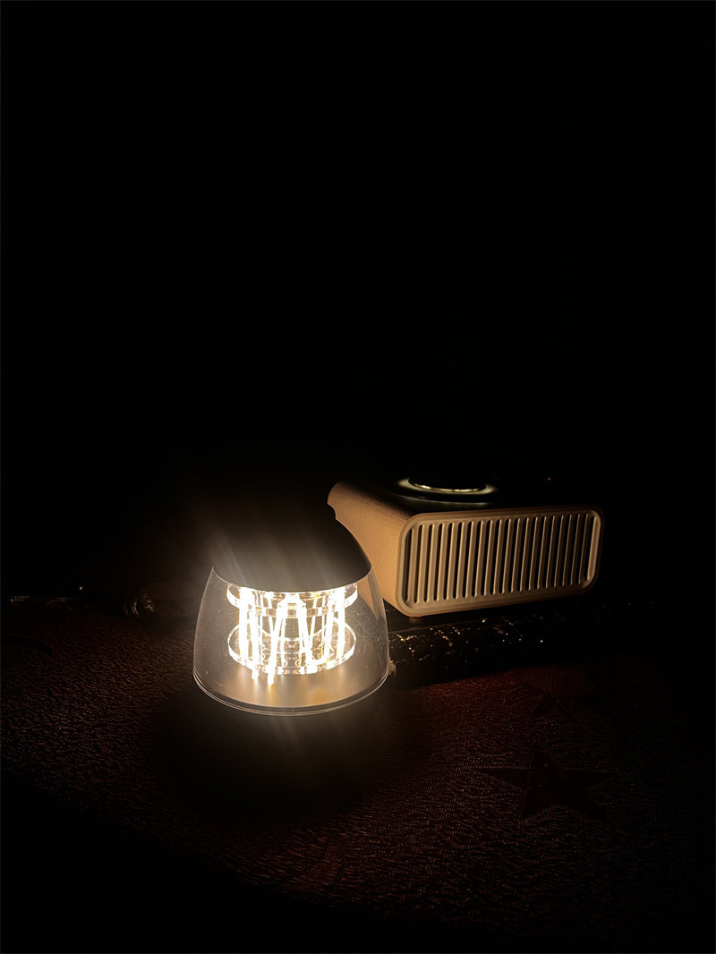 Exquisite Lightning-Shaped Charging Small Lamp, Outdoor Camping Lights