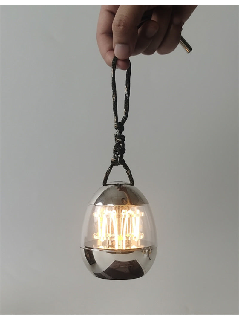 Exquisite Lightning-Shaped Charging Small Lamp, Outdoor Camping Lights