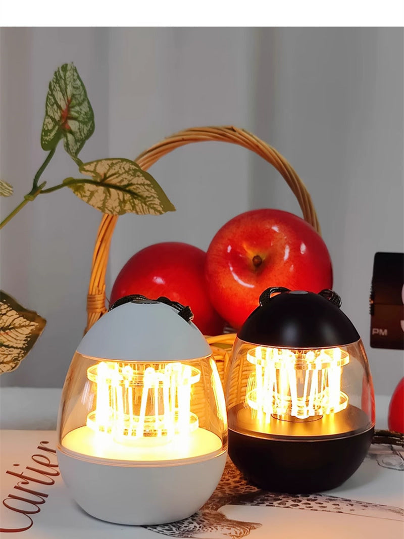 Exquisite Lightning-Shaped Charging Small Lamp, Outdoor Camping Lights