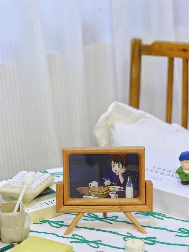 Exquisite Wooden Photo Frame,for Desk, Shelf & Home Décor