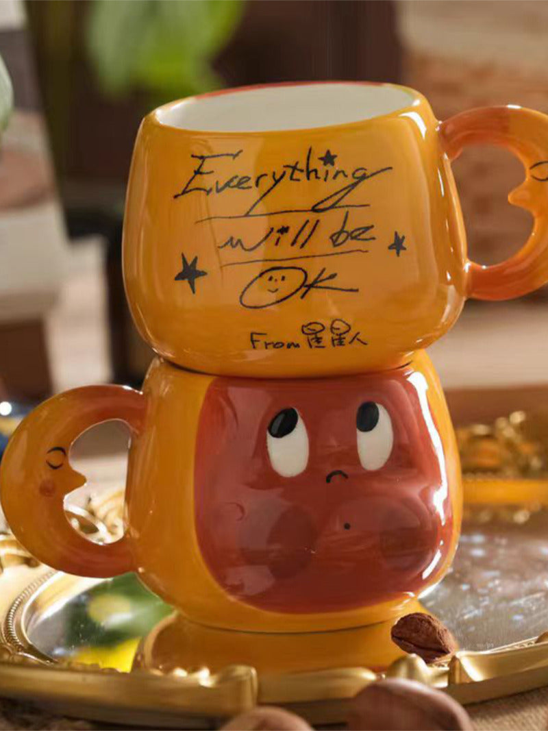 Fairy Tale Magician Ceramic Mug, Creative Gift