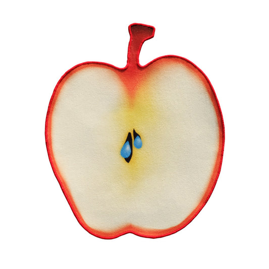 Funny Apple Floor Mat, Amazing Room Decoration For Christmas