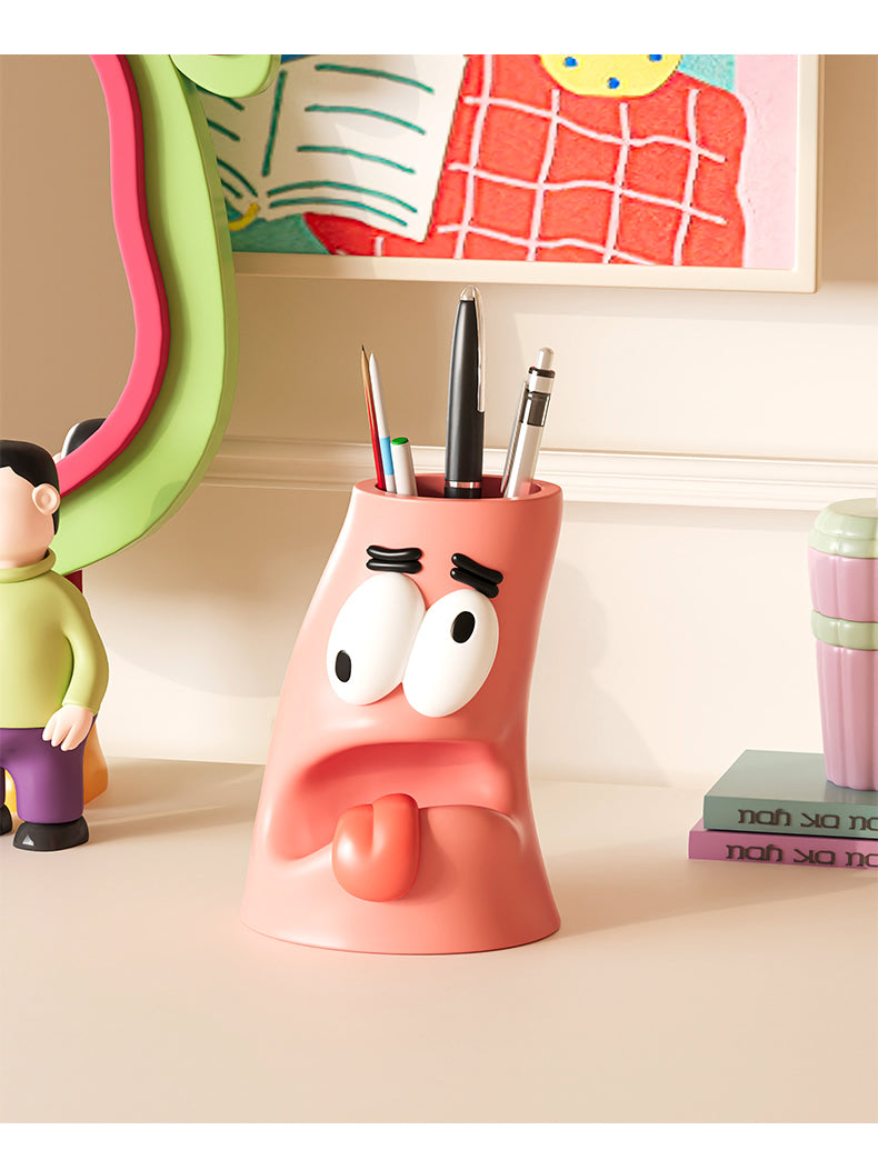 Funny Big-Eyed Monster Pencil Holder - Cute Desk Organizer for Home & Office