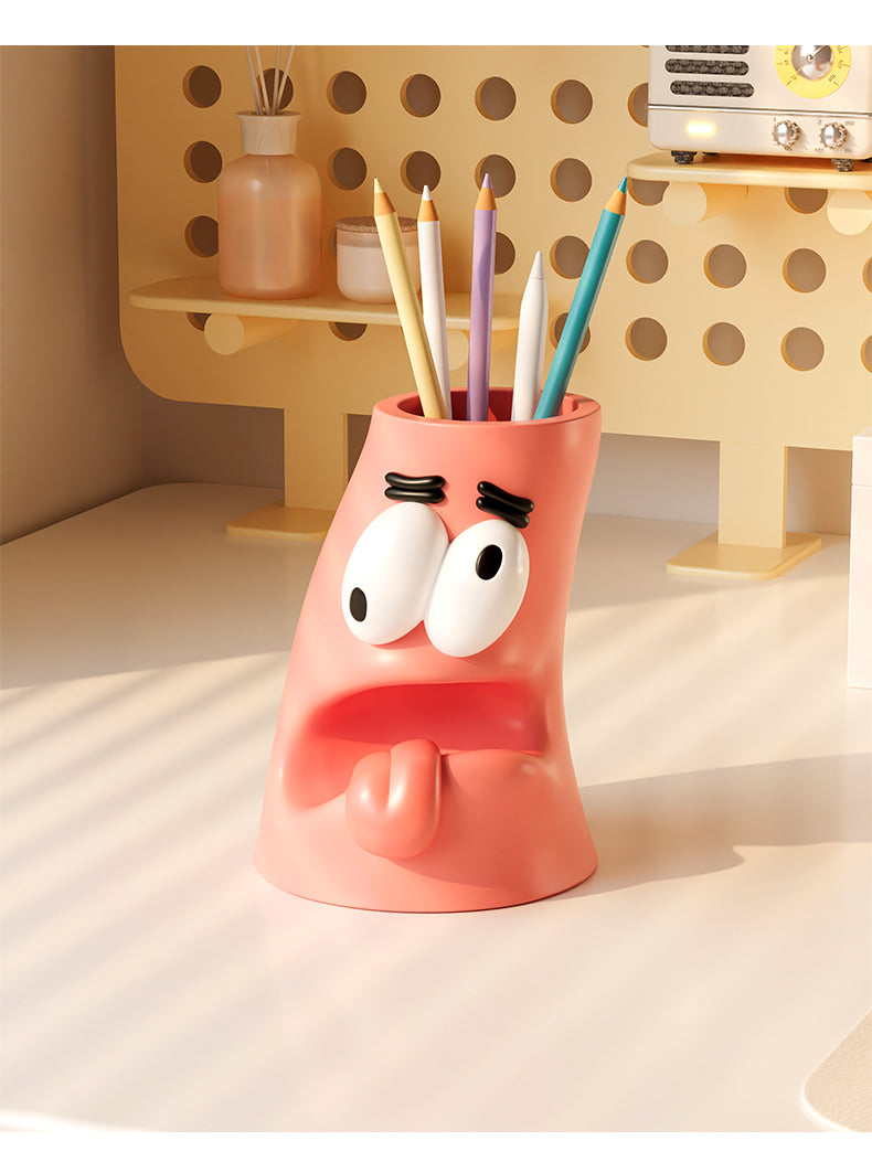 Funny Big-Eyed Monster Pencil Holder - Cute Desk Organizer for Home & Office