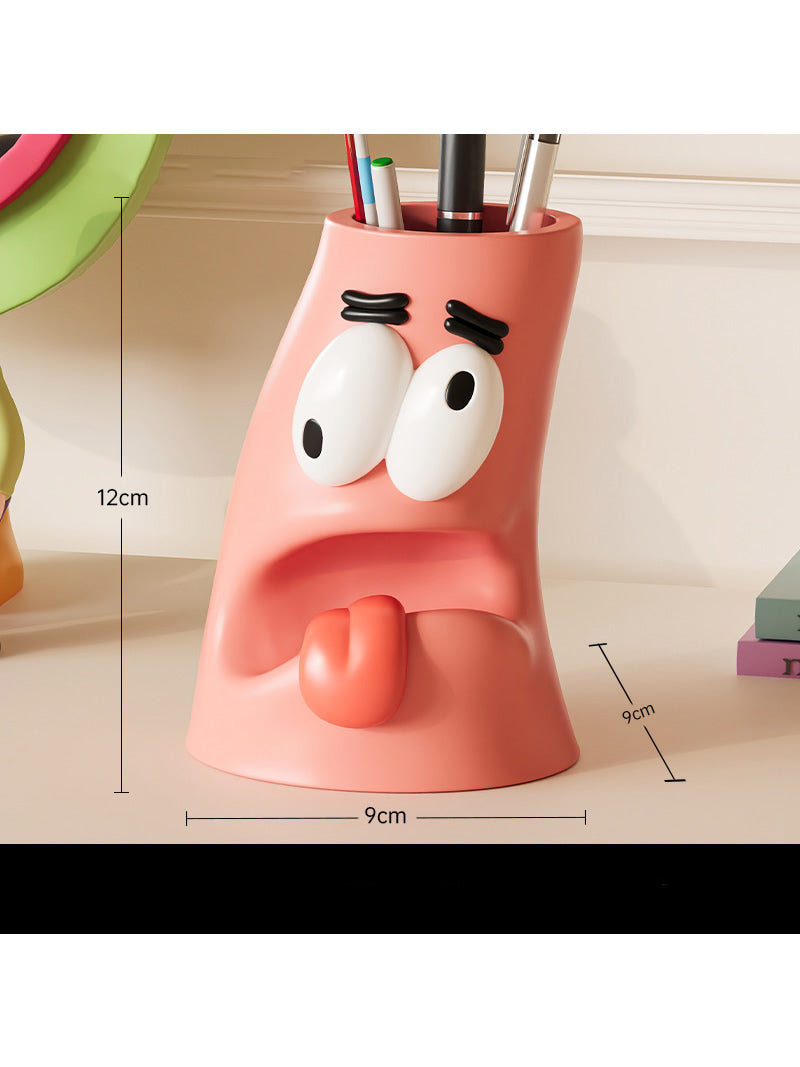 Funny Big-Eyed Monster Pencil Holder - Cute Desk Organizer for Home & Office