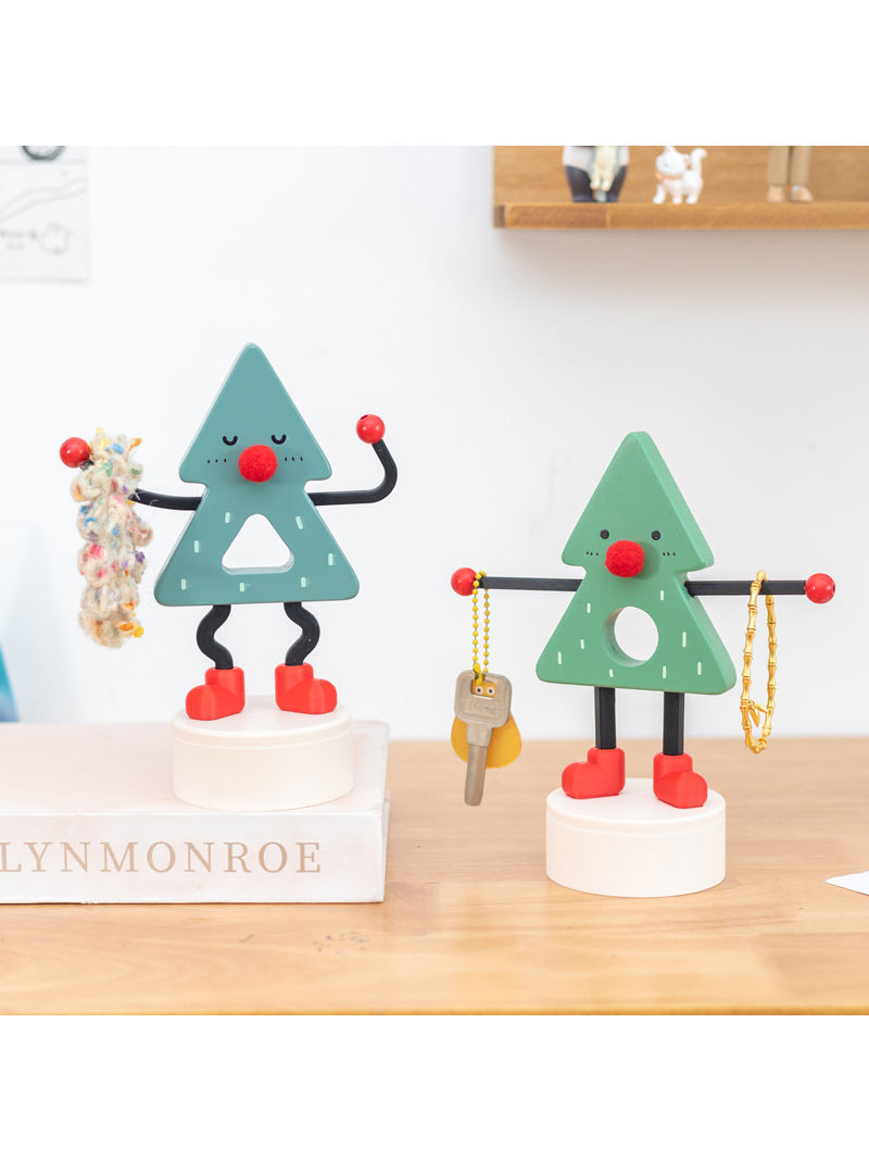 Funny Cartoon Desktop Jewelry Display Stand, Decorative Ornaments, Creative Gifts
