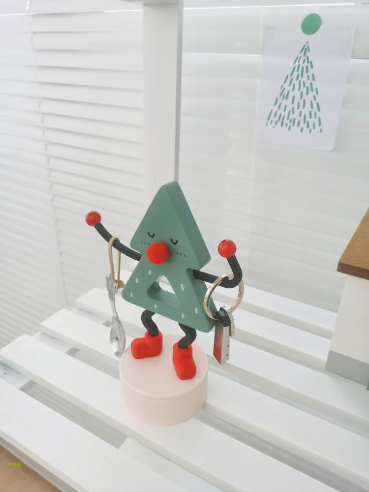 Funny Cartoon Desktop Jewelry Display Stand, Decorative Ornaments, Creative Gifts