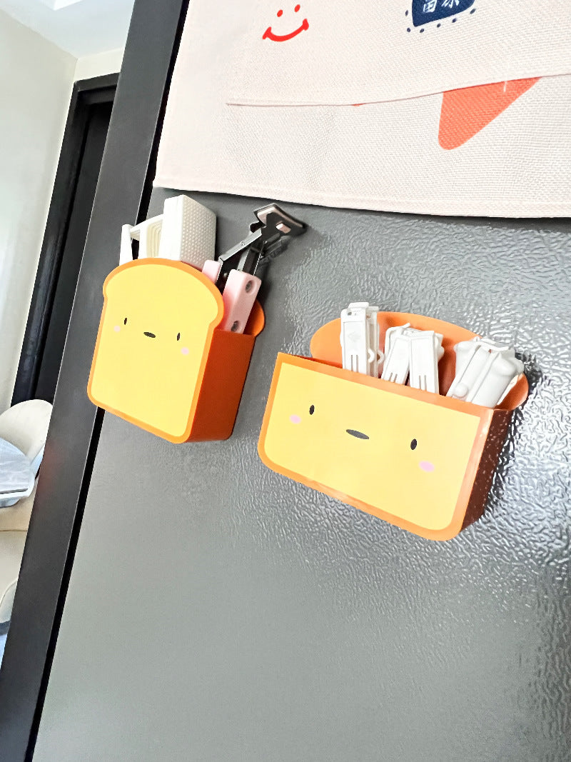 Funny Cartoon Fridge Magnets With Storage Box,Kitchen Decoration