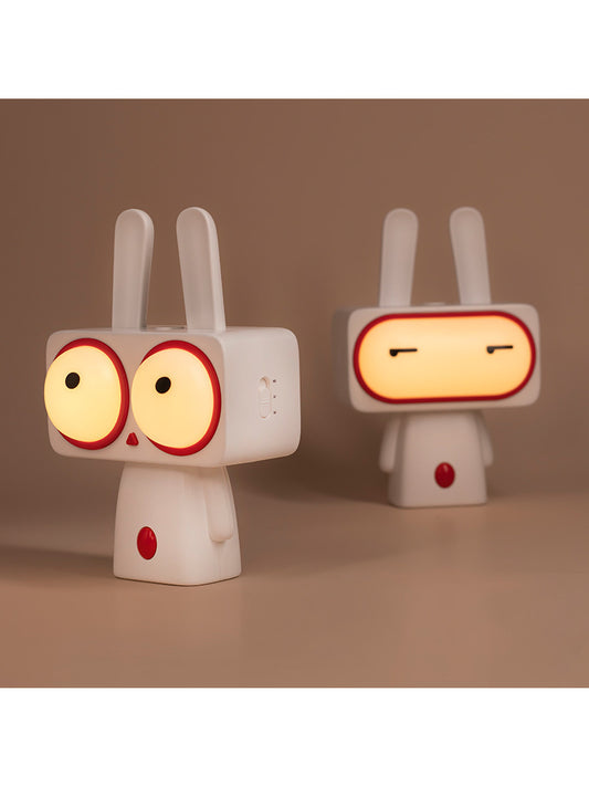 Funny rabbit night light, holiday gift, children's room decoration