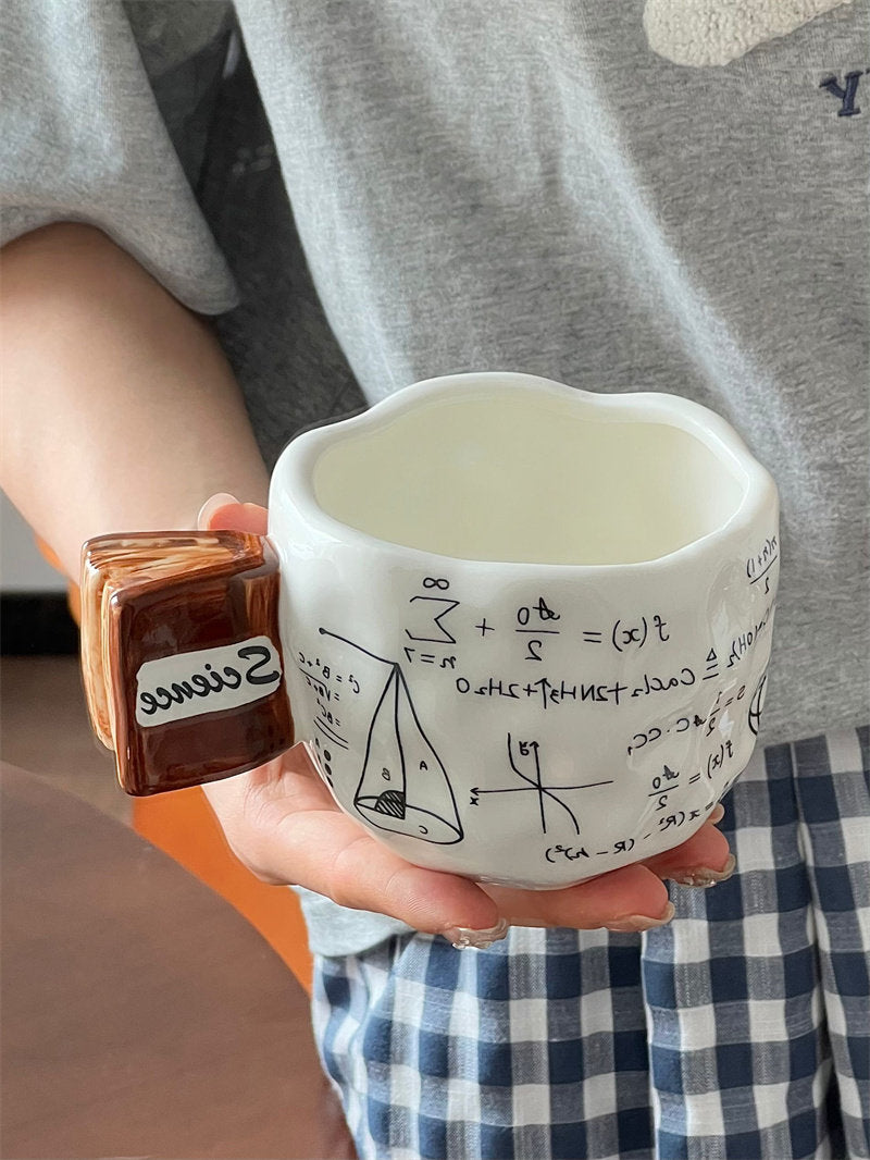Genius Science Math Formula Ceramic Coffee Mug – Unique Gift for Teachers, Students & Math Nerds