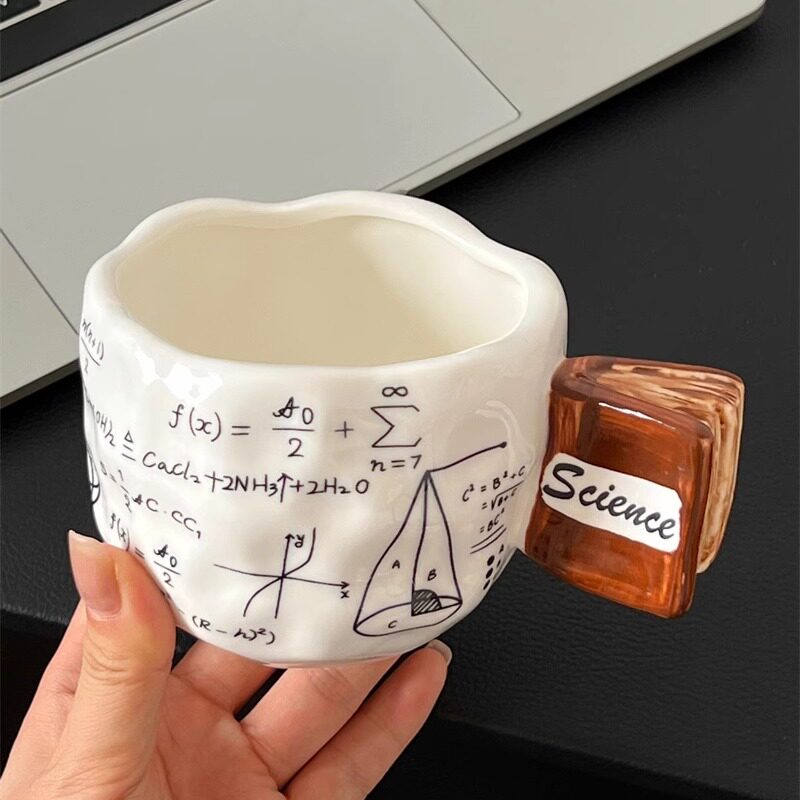 Genius Science Math Formula Ceramic Coffee Mug – Unique Gift for Teachers, Students & Math Nerds