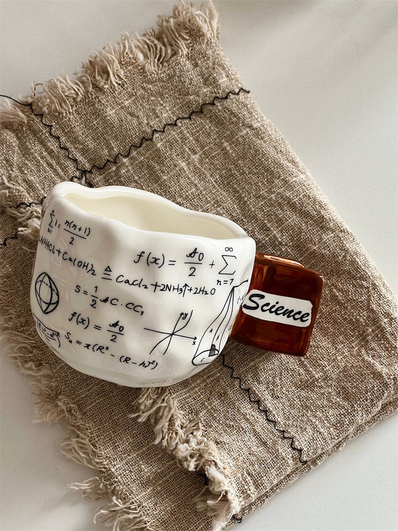 Genius Science Math Formula Ceramic Coffee Mug – Unique Gift for Teachers, Students & Math Nerds