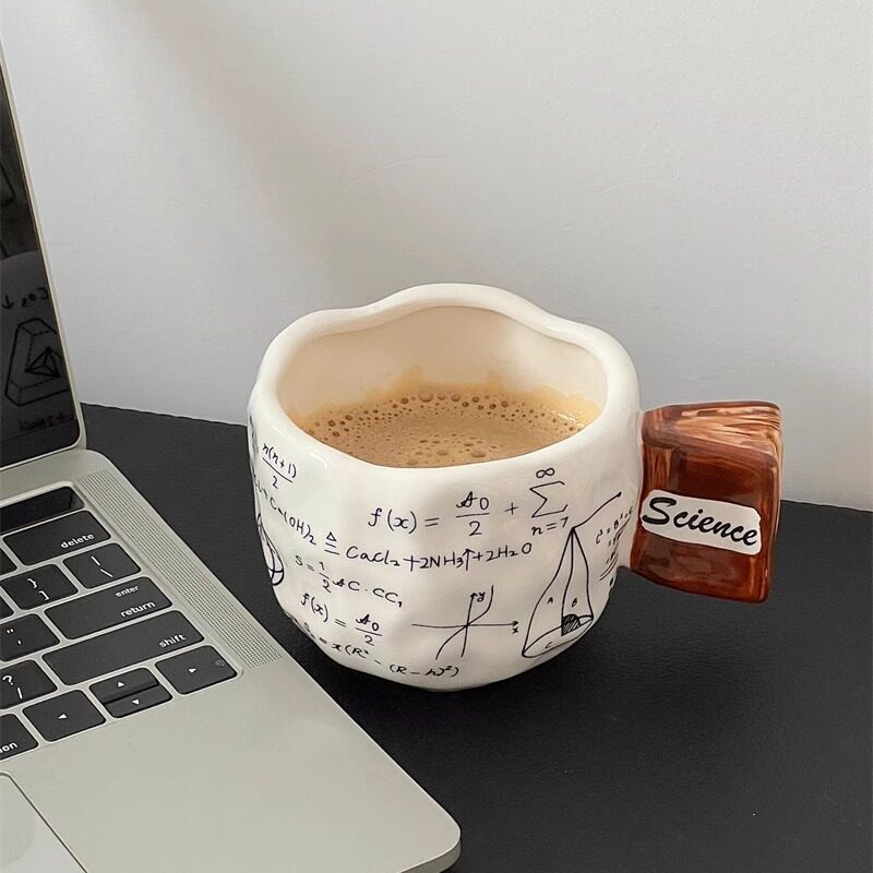 Genius Science Math Formula Ceramic Coffee Mug – Unique Gift for Teachers, Students & Math Nerds
